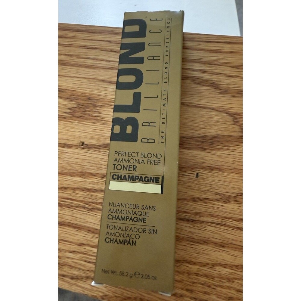 Blond Brilliance Champagne Perfect Blond Ammonia Free Toner Discontinued